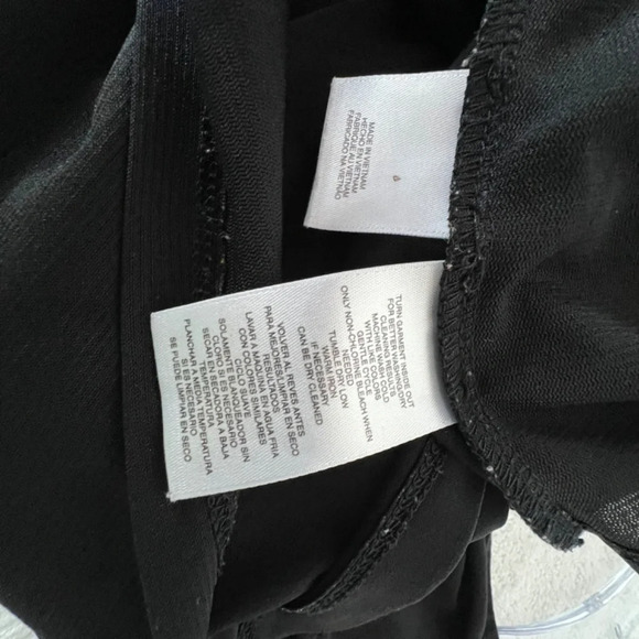 Nine West Size M Black Sleeveless top Gently Worn - Picture 8 of 8